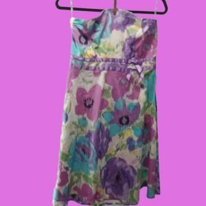 XOXO floral dress